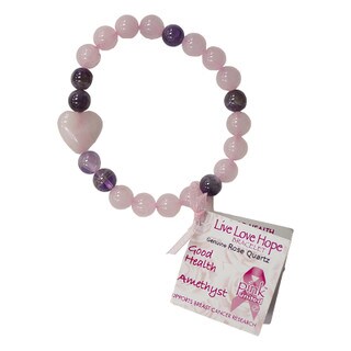 Good Health Amethyst Pink United Bracelet